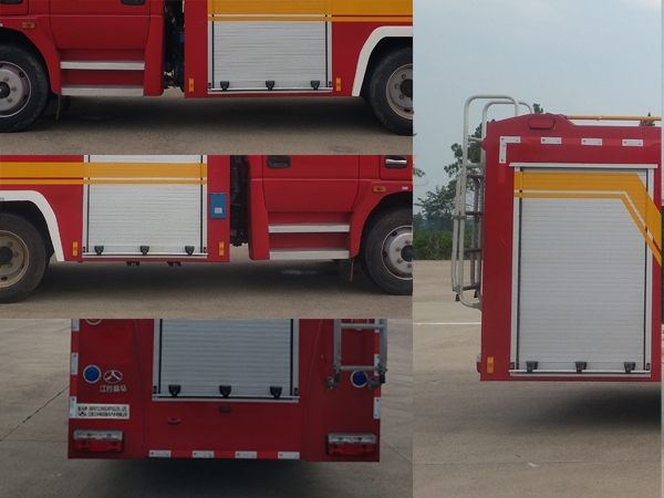 晶马牌JMV5071GXFSG20型水罐消防车